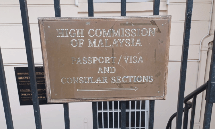 High Commission of Malaysia London Consular Section High Commission of Malaysia London Consular Section